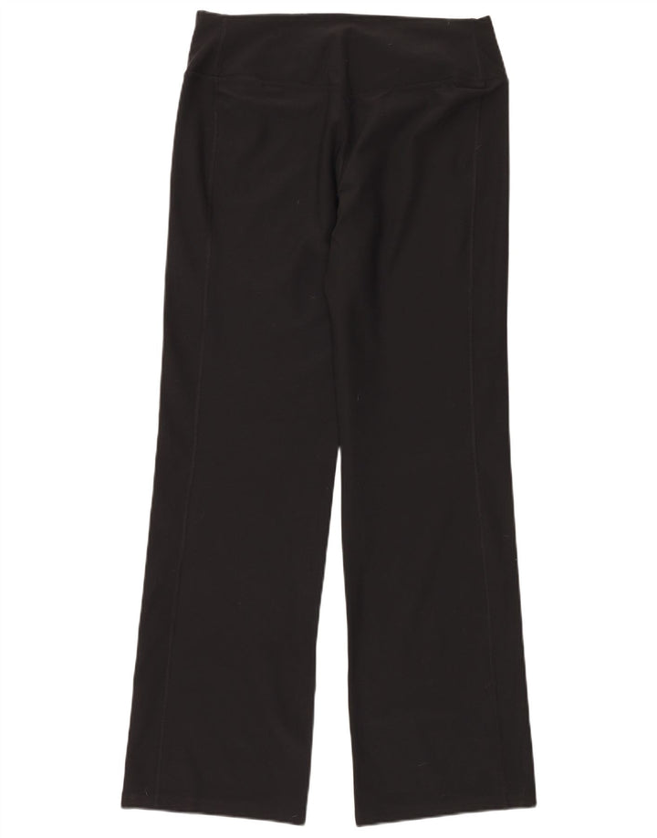 Γυναικεία φόρμα NIKE Dri Fit Παντελόνια UK 14 Large Μαύρο Πολυεστέρας