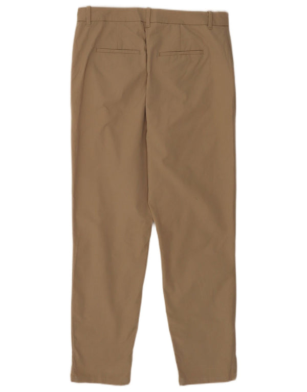 Marks & Spencer Γυναικείο κωνικό παντελόνι Chino UK 10 Small W30 L26 Beige