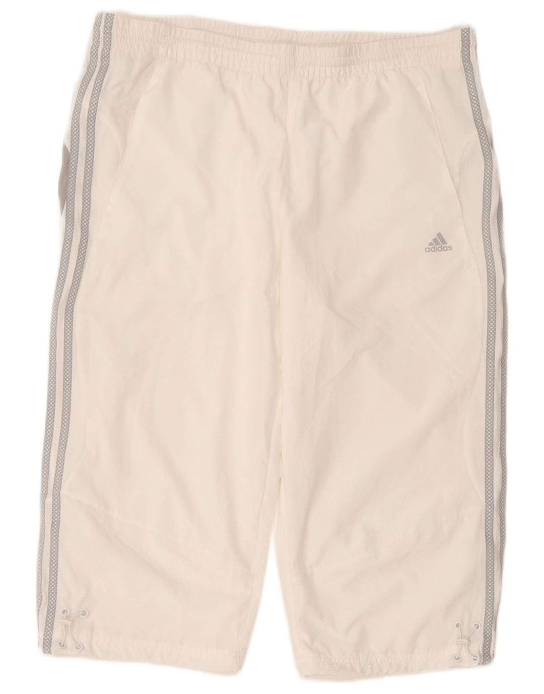 Ανδρικό σορτς Adidas Climalite Sport μεγάλο λευκό πολυεστέρα