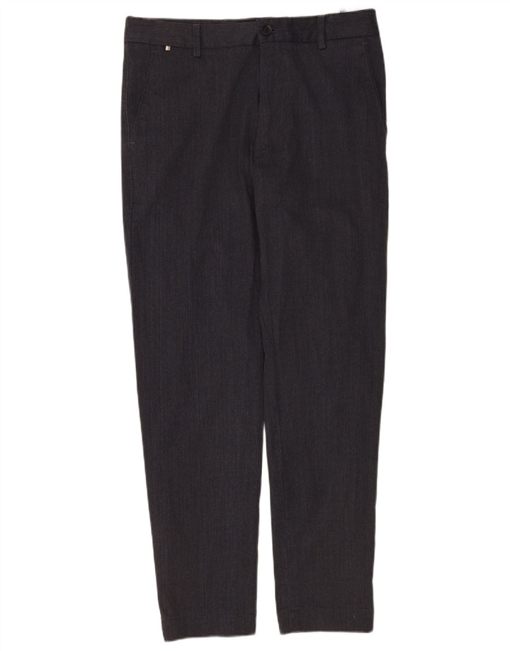 Hugo Boss Ανδρικό παντελόνι Chino Kane Regular Fit W30 L32 Grey Polyester