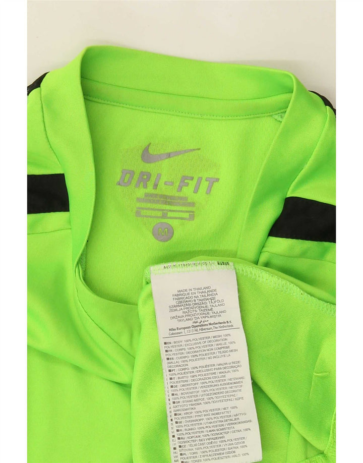 Ανδρικό T-shirt Nike Dri Fit Τοπ μεσαίου πράσινου χρώματος πολυεστέρας