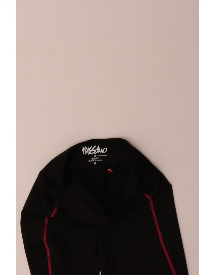 MOSSIMO Girls Graphic κολάν 9-10 ετών Μαύρο