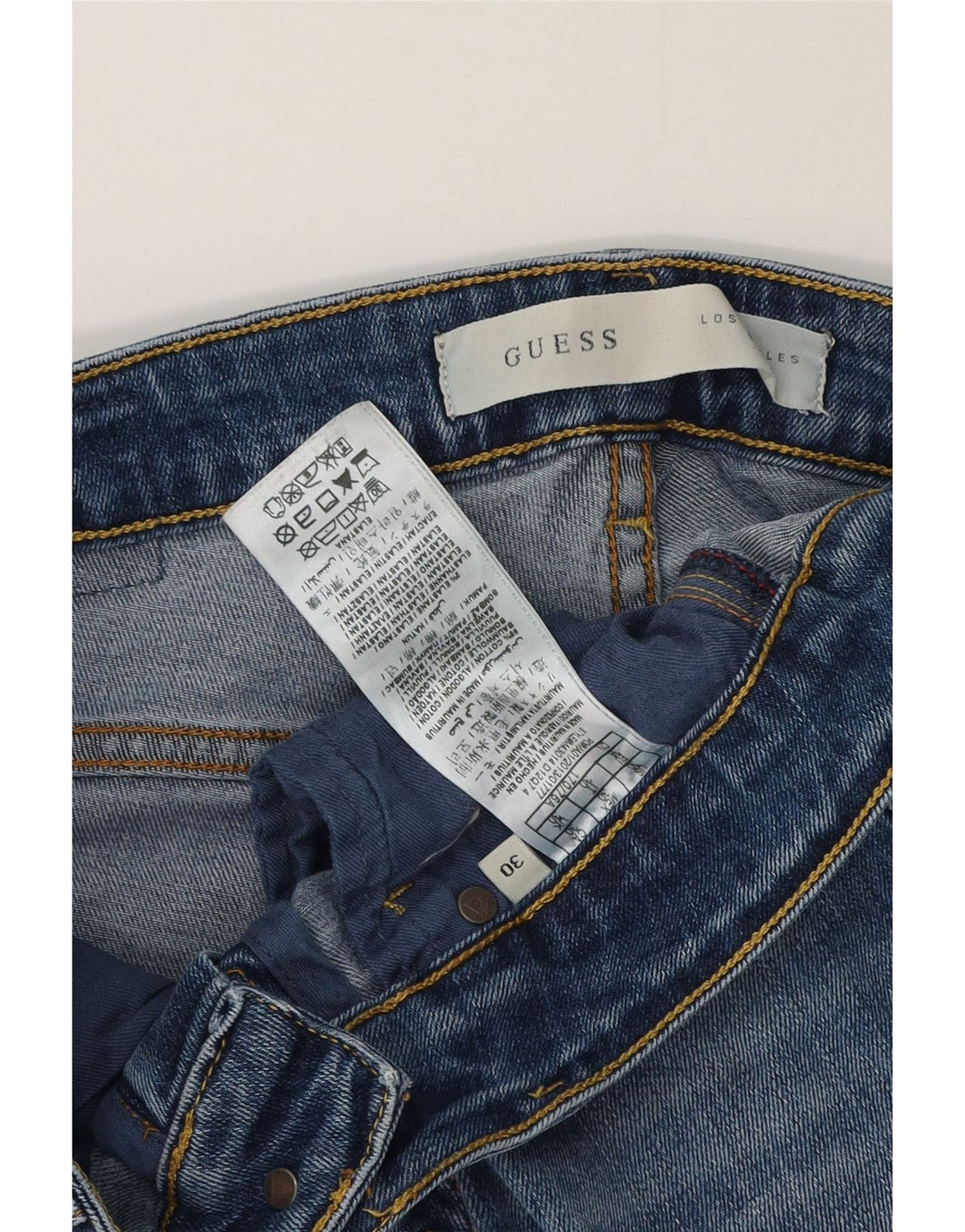Guess Ανδρικό Slim Jeans W30 L34 Blue Cotton