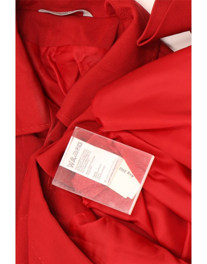 Marks & Spencer Γυναικείο Πανωφόρι UK 8 Small Red Polyester