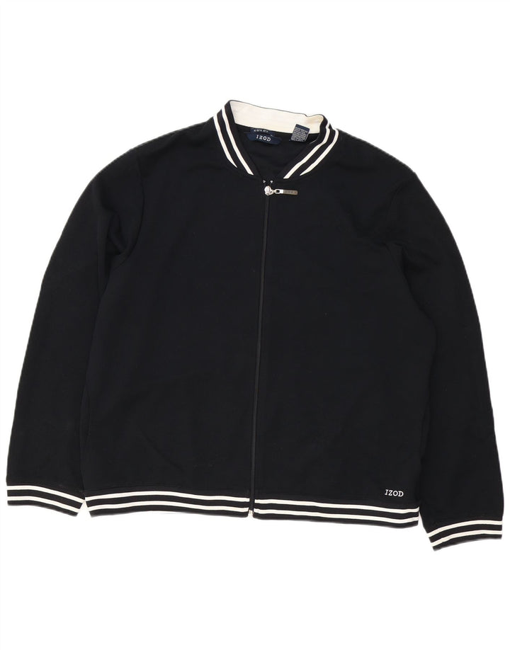 Izod Γυναικεία φόρμα Top Jacket UK 18 XL Μαύρο Πολυεστέρας