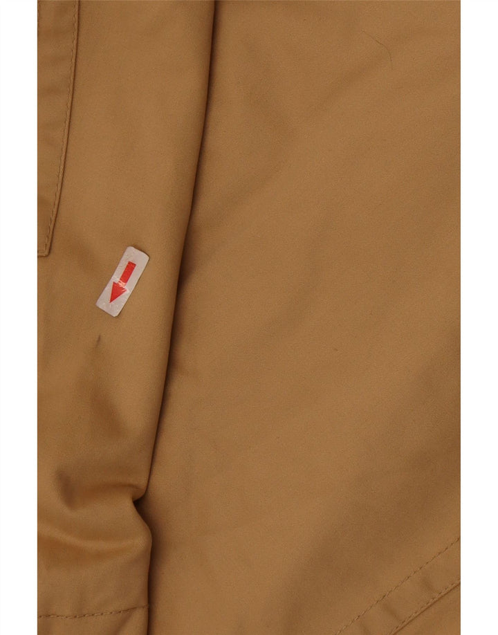 Calvin Klein Jeans Γυναικείο Utility Μπουφάν UK 14 Μεγάλο Μπεζ βαμβακερό