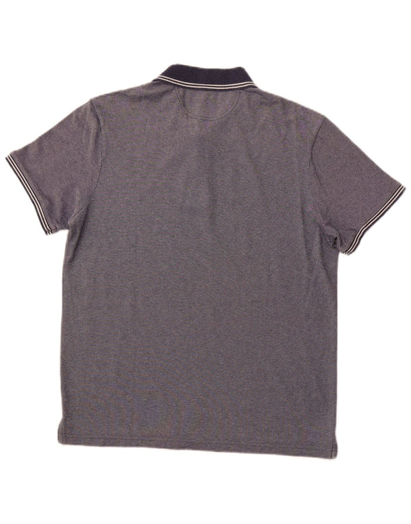 CHAMPION Ανδρικό πουκάμισο Polo Easy Fit Large Navy Blue