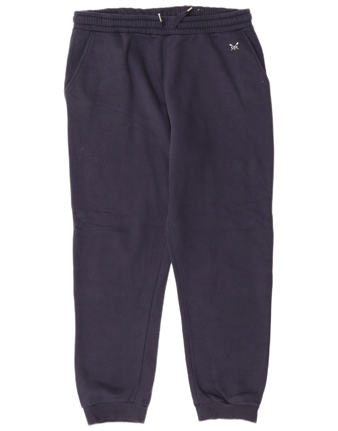 CREW CLOTHING Γυναικεία αθλητική φόρμα Παντελόνια Joggers UK 14 Large Navy Blue