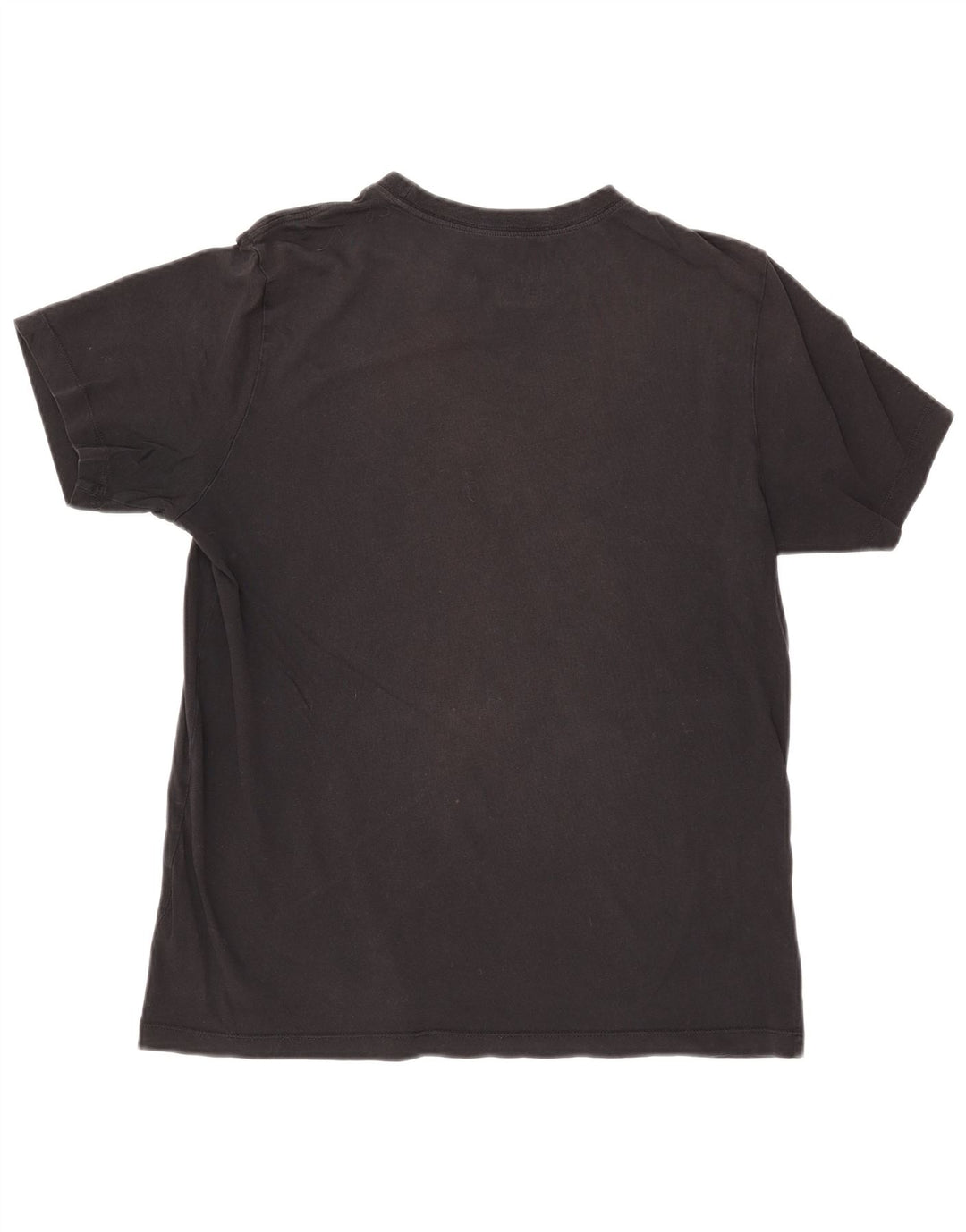 Γυναικείο γραφικό μπλουζάκι NIKE τοπ UK 14 μεσαίο μαύρο βαμβακερό