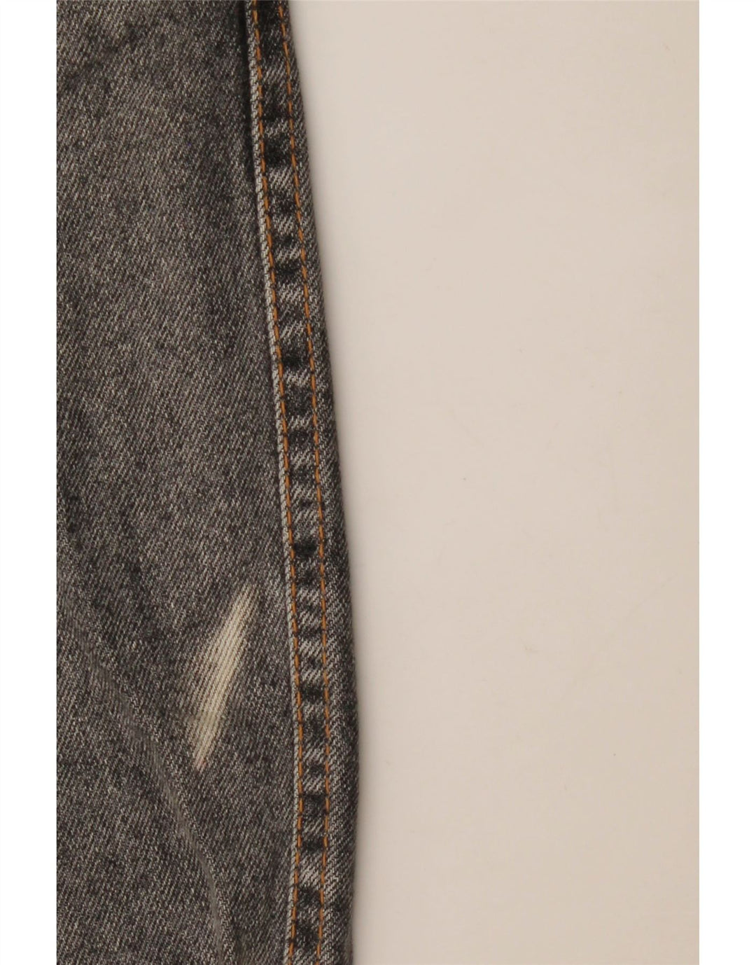 Vintage γυναικείο ψηλόμεσο τζιν IT 46 Large W28 L29 Γκρι βαμβακερό