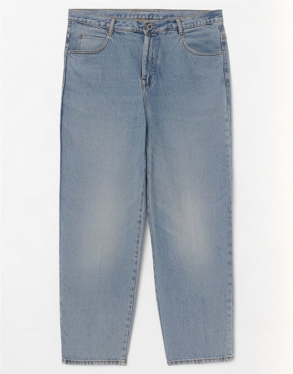 Vintage γυναικείο ψηλόμεσο τζιν IT 48 XL W32 L29 Μπλε βαμβακερό