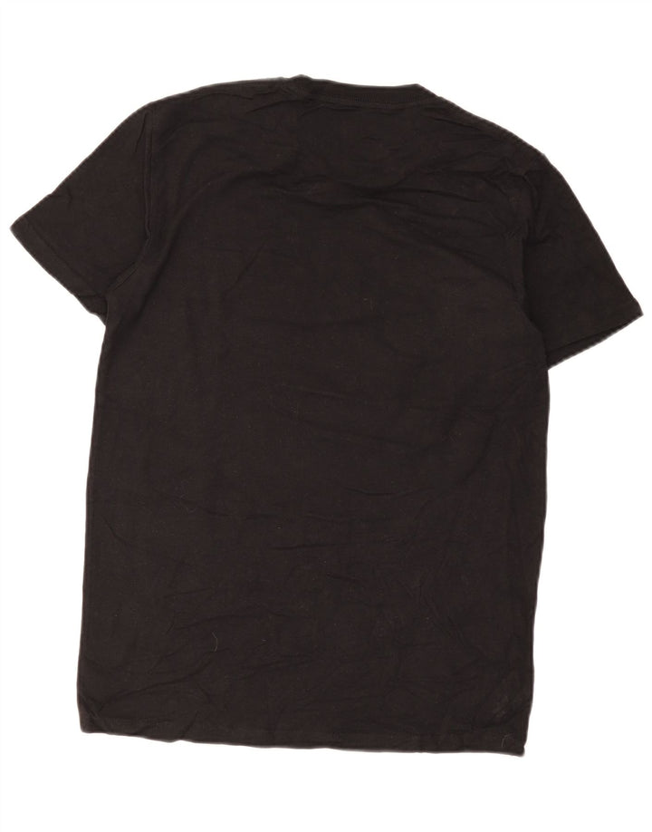Ανδρικό γραφικό T-Shirt Volcom Top Μικρό μαύρο βαμβακερό