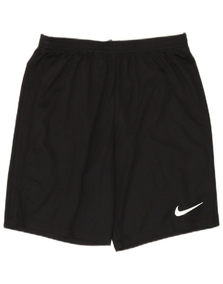Ανδρικό αθλητικό σορτς Nike Dri Fit από μεσαίο μαύρο πολυεστέρα