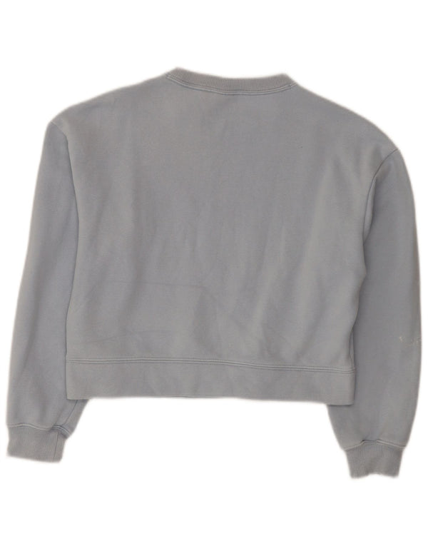 Γυναικεία φούτερ Puma Crop Loose Fit Jumper UK 6 XS Blue Cotton
