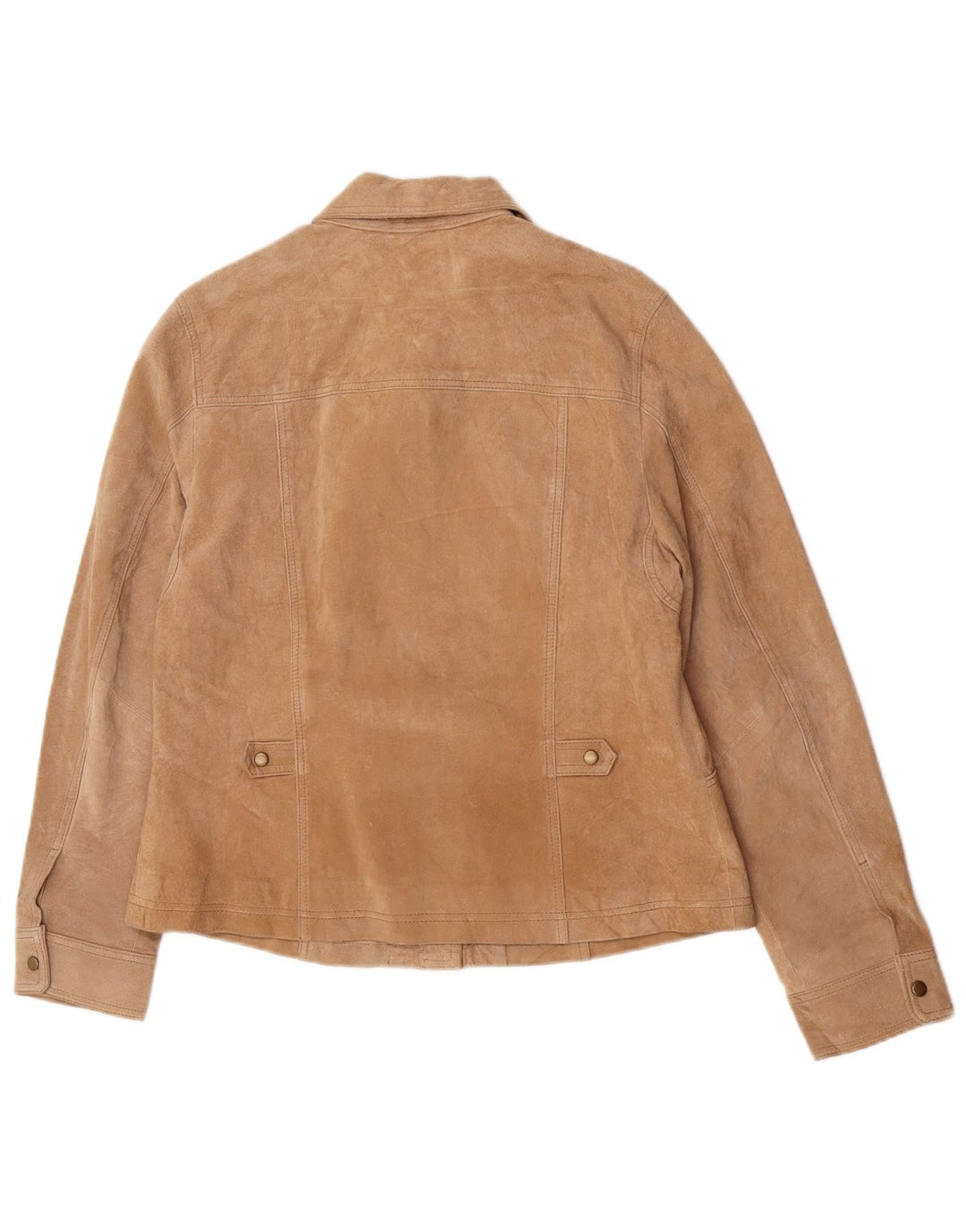 Coldwater Creek Γυναικείο Suede Jacket UK 16 Large Brown Δερμάτινο