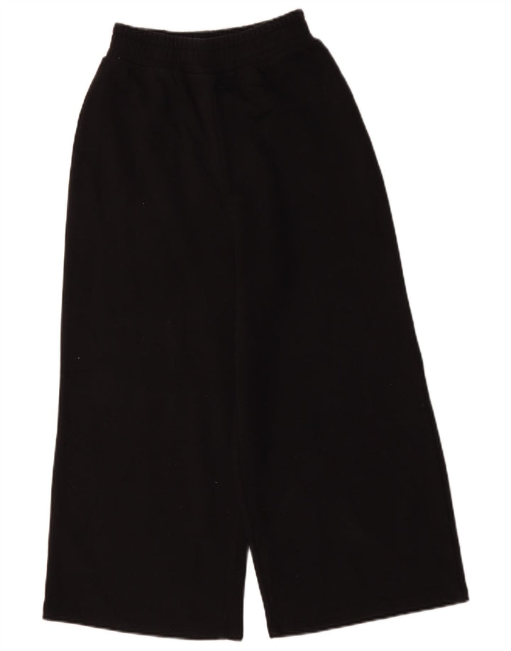 Zara Γυναικεία φόρμα Capri Παντελόνι UK 8 Small Black