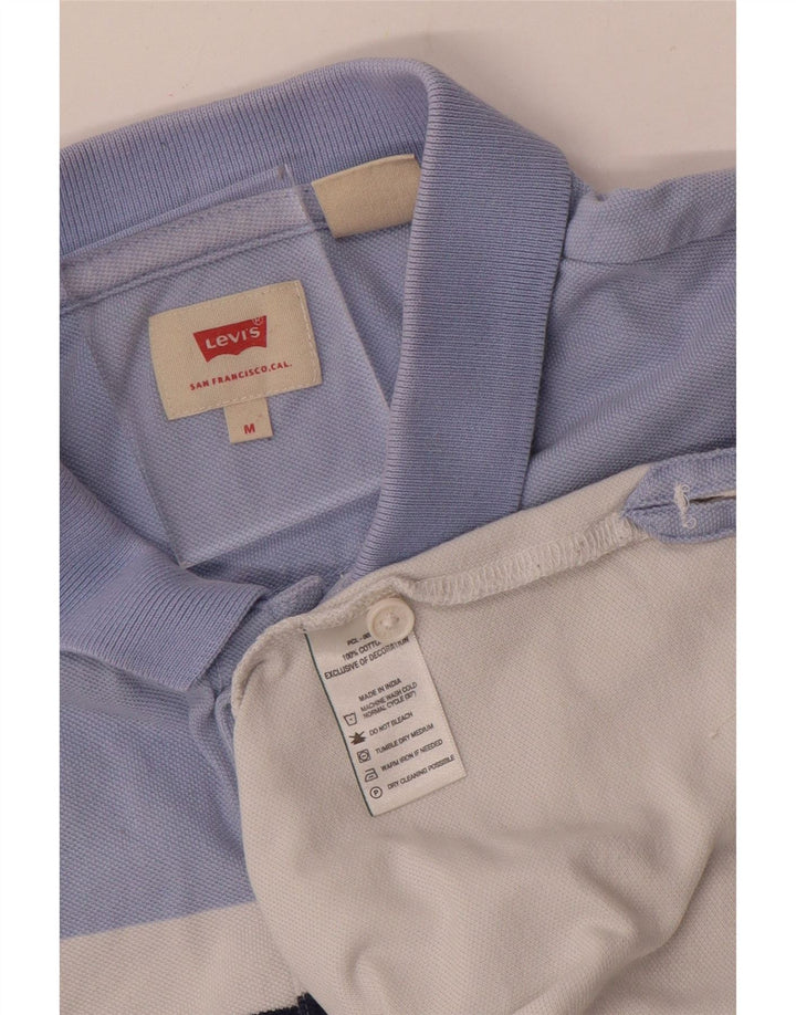 Ανδρικό πουκάμισο πόλο LEVI'S, μεσαίο λευκό χρώμα, βαμβακερό