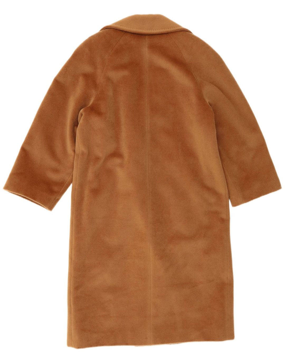 Vintage γυναικείο υπερμεγέθη διπλό παλτό UK 10 Small Beige