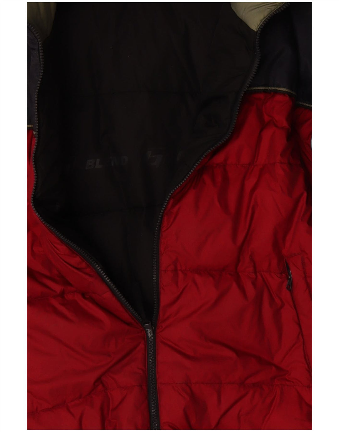 Μπουφάν BLEND Ανδρικό Loose Fit Graphic Padded Jacket UK 40 Large Red Colourblock
