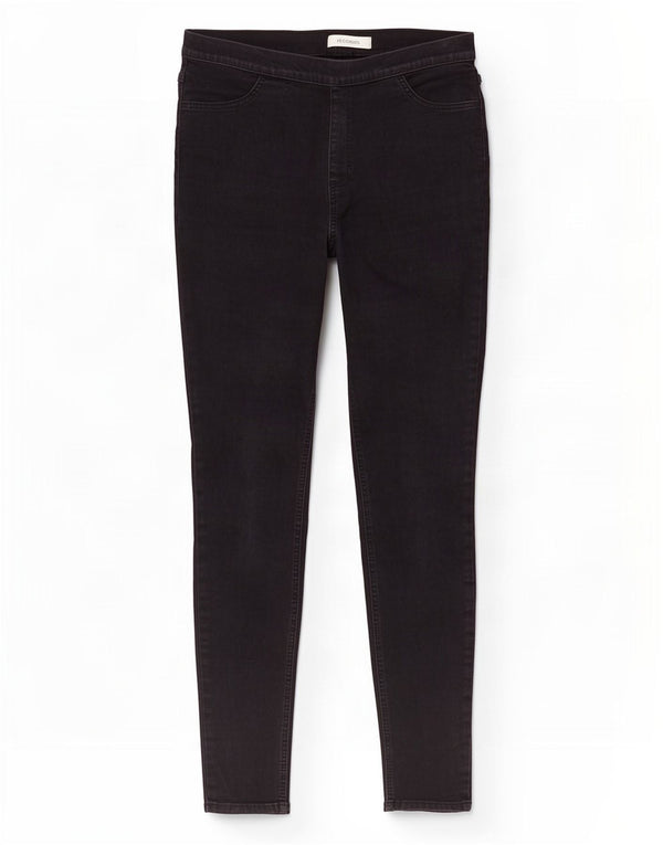 Marks & Spencer Γυναικεία Jegging Τζιν UK 14 Medium W30 L28 Μαύρο βαμβακερό