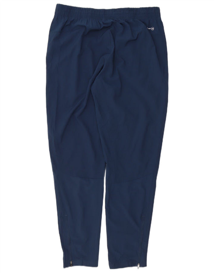 RUSSELL ATHLETIC Mens Dri-Power Tracksuit Trousers Large Navy Blue