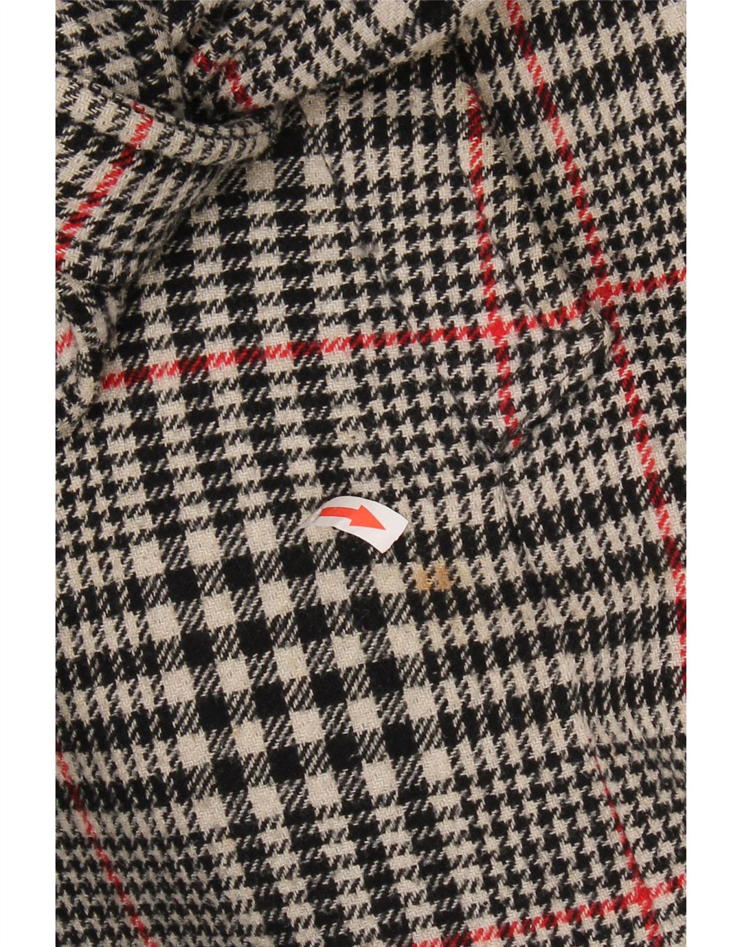 Vintage γυναικεία καμπαρντίνα με διπλό στήθος IT 46 Large Grey Check