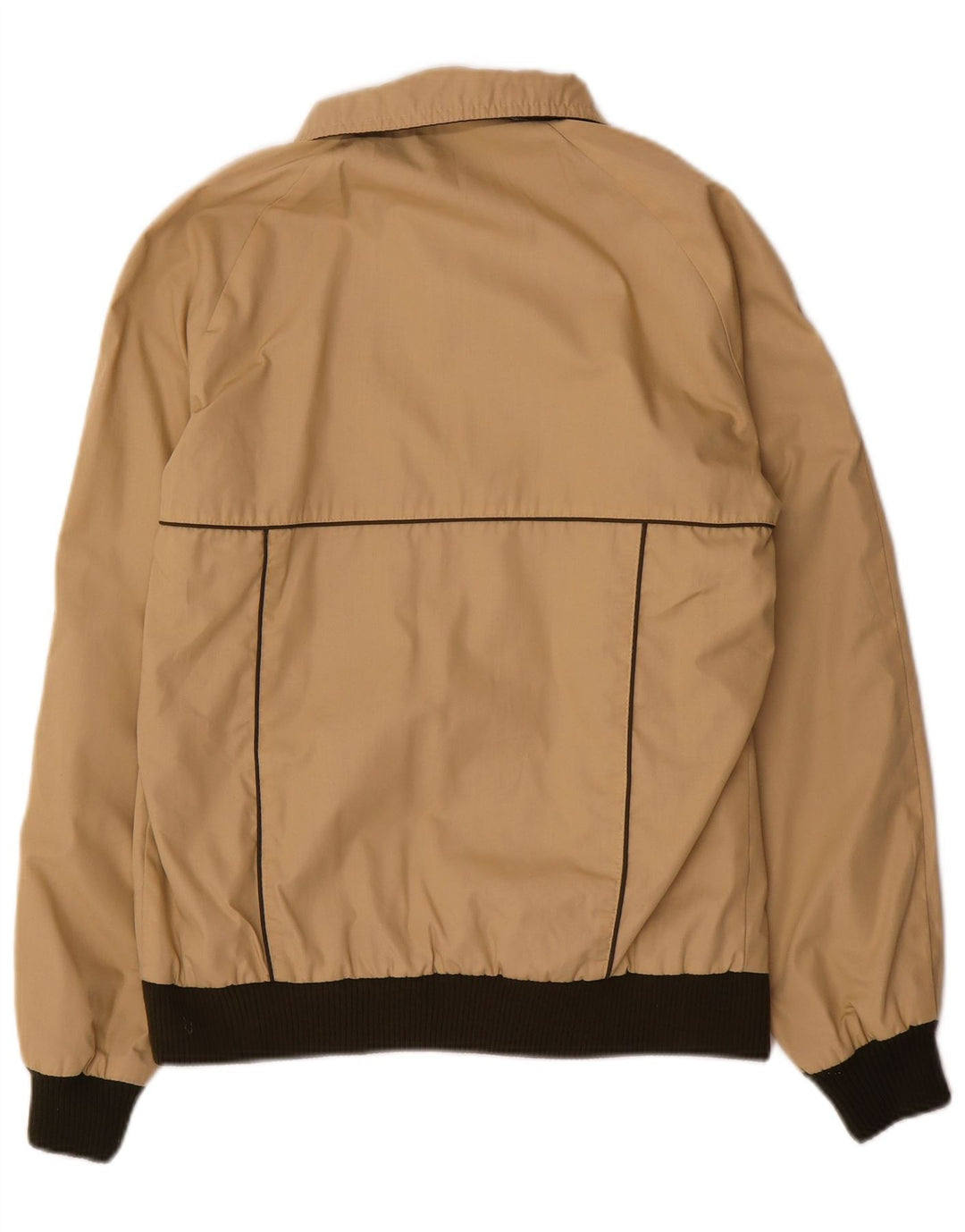 Ανδρικό μπουφάν Trevira Bomber UK 46 Small Beige Colourblock Cotton