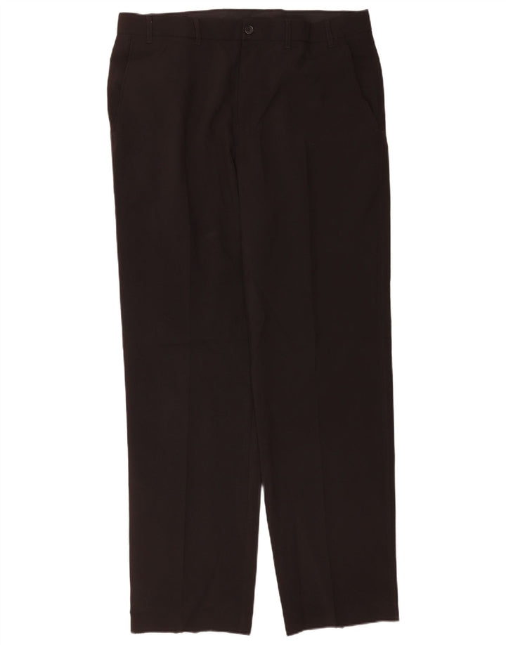 Marks & Spencer Ανδρικό ίσιο παντελόνι Chino W36 L33 Μαύρο