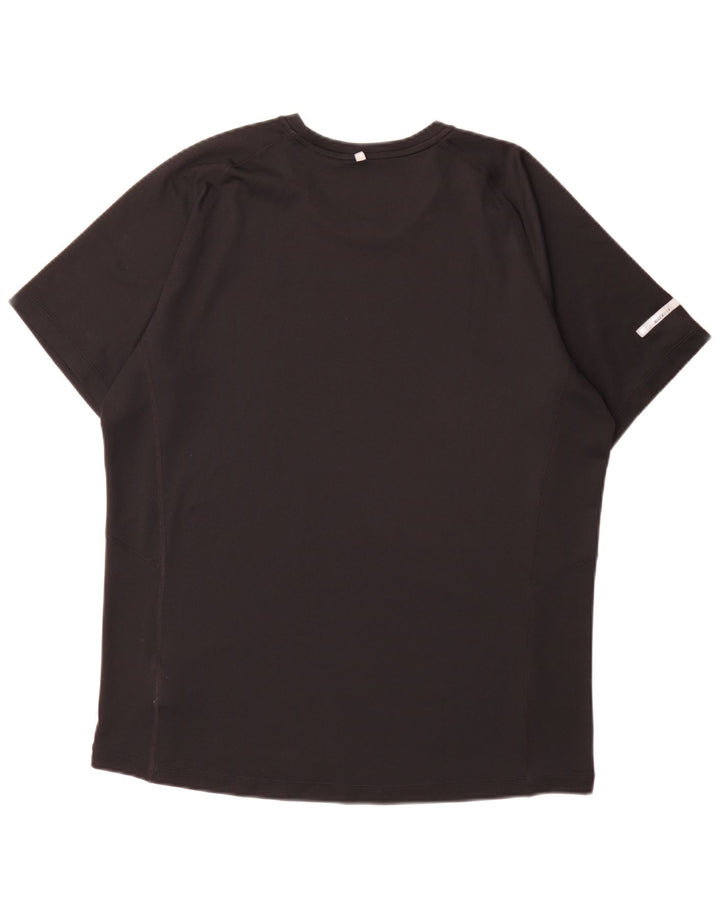 Ανδρικό T-shirt Nike Dri Fit Top Large Μαύρο Πολυεστέρας