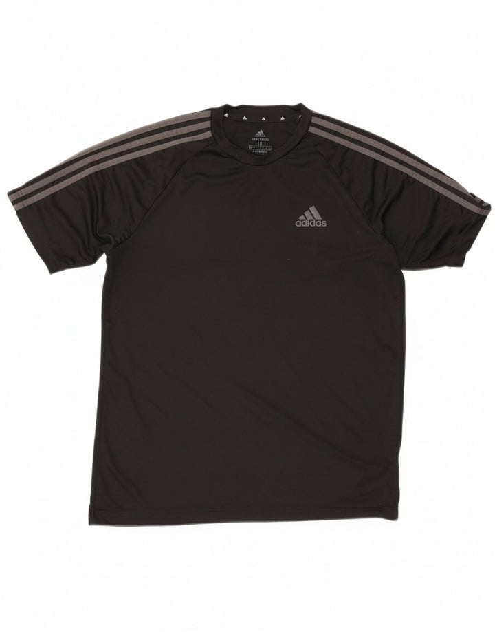 Adidas Ανδρικό T-Shirt Aeroready Top Medium Black Polyester