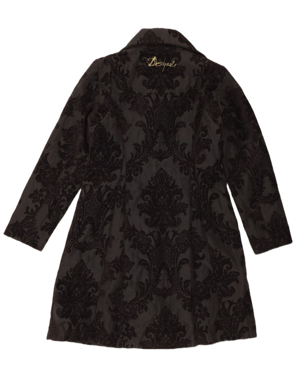 Γυναικείο πανωφόρι Desigual EU 42 Large Black Floral Polyester