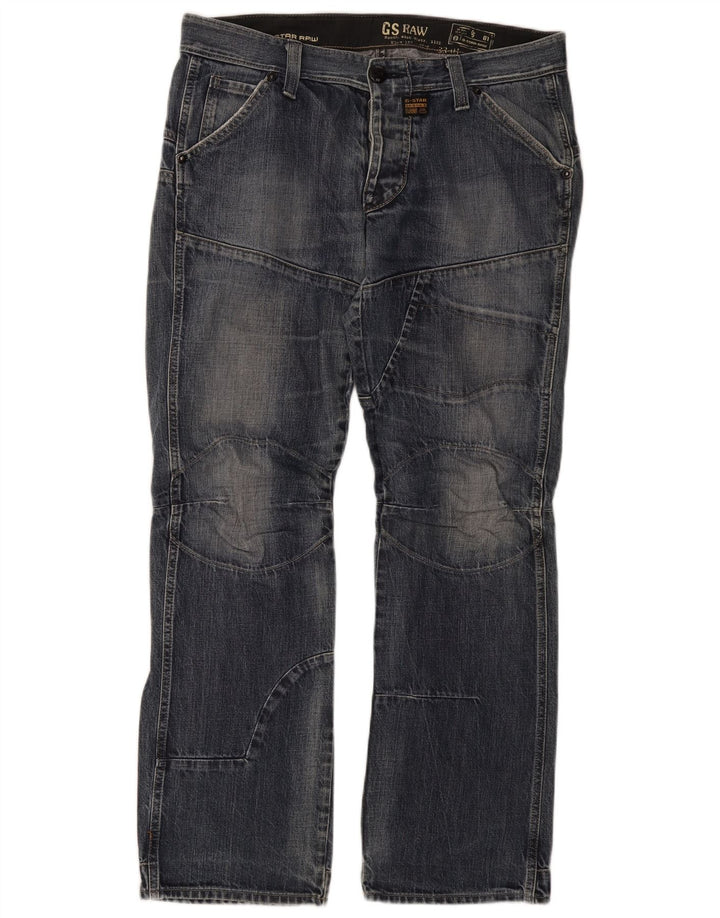 Ανδρικό G-Star 3301 Bootcut Jeans W36 L34 Μπλε βαμβακερό