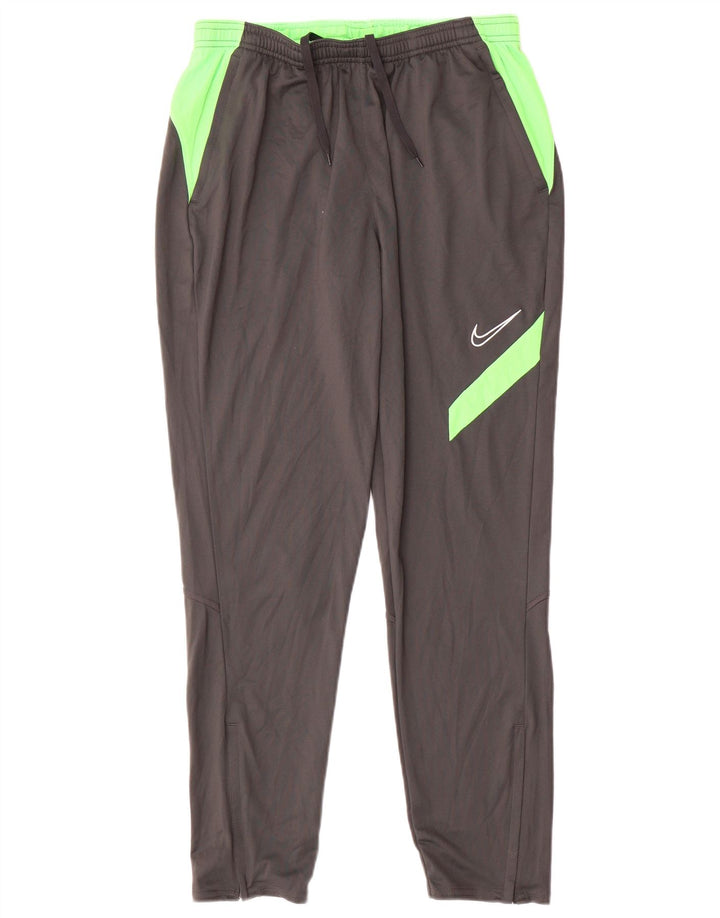 Ανδρική φόρμα Nike Dri Fit Παντελόνι με μεγάλο γκρι χρώμα από πολυεστέρα