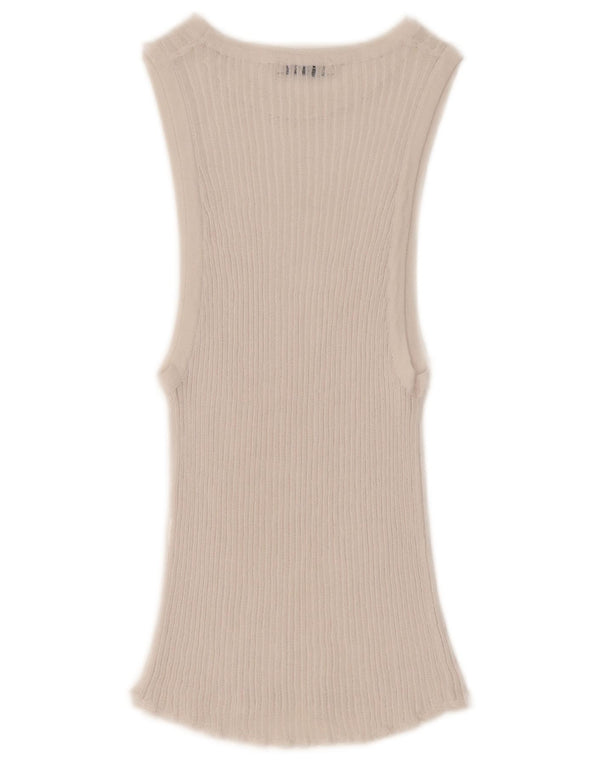 Zara Γυναικείο Γιλέκο Τοπ UK 14 Medium White