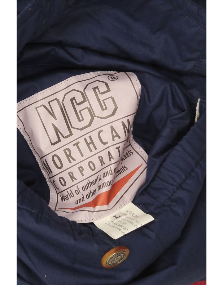 Vintage Ανδρικό Oversized Reversible Jacket UK 40 Large Red