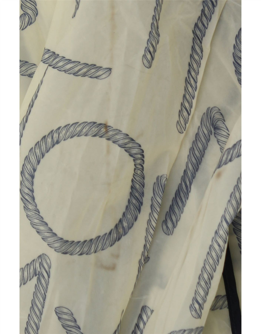 Tommy Hilfiger Γυναικείο γραφικό αδιάβροχο UK 10 Small Off White Πολυουρεθάνη