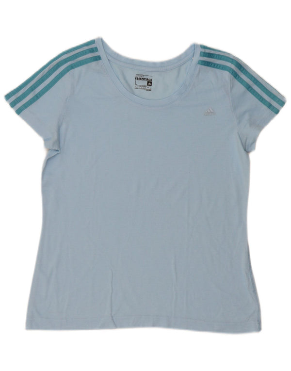 Adidas Γυναικείο T-Shirt Top UK 16/18 Large Blue