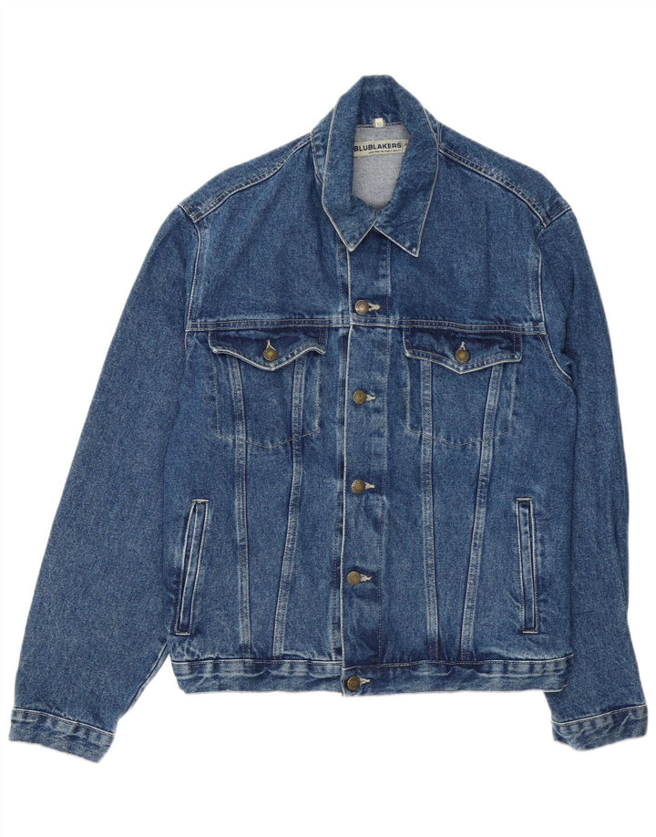 Vintage Ανδρικό Τζιν Μπουφάν UK 42 XL Μπλε