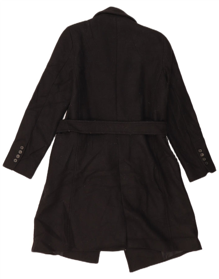 Γυναικείο παλτό ZARA UK 10 Small Black Wool