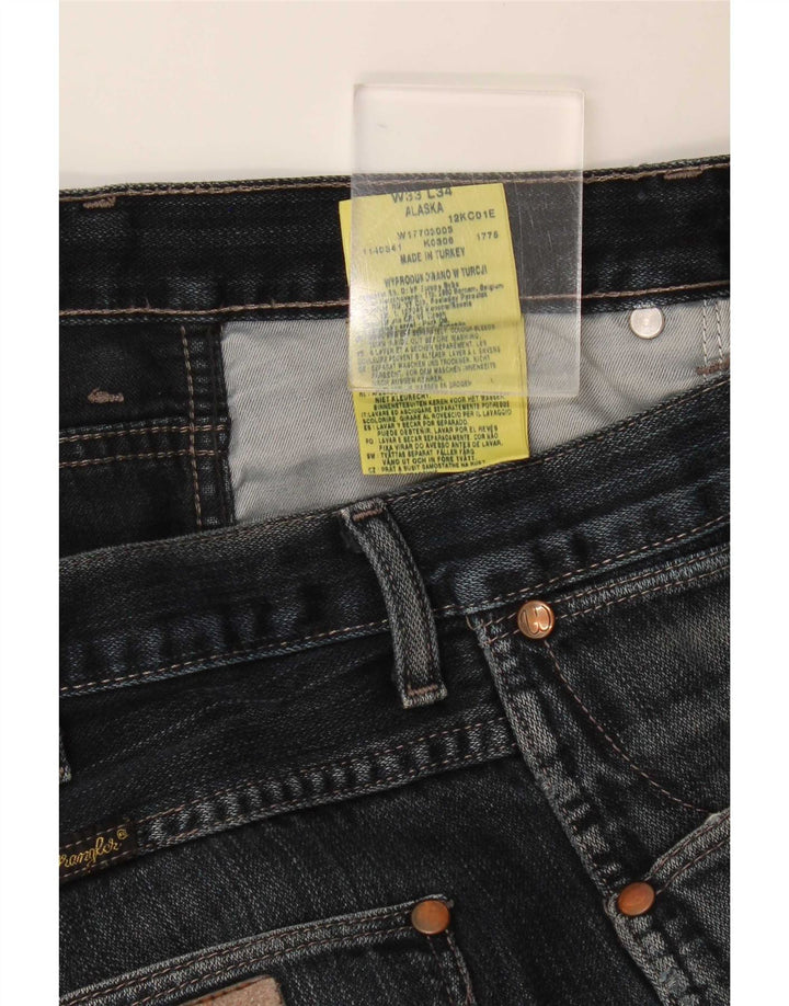 Ανδρικό τζιν Wrangler Alaska Bootcut W33 L31 Navy Blue Cotton