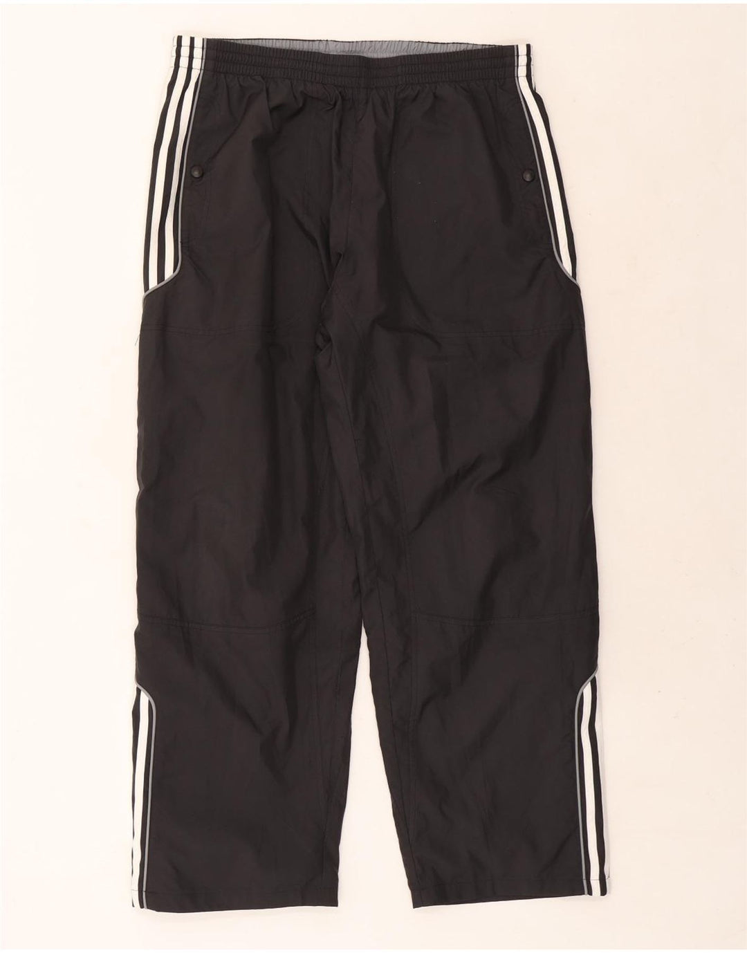 Ανδρική αθλητική φόρμα Adidas Παντελόνι μεγάλο μαύρο πολυεστέρα