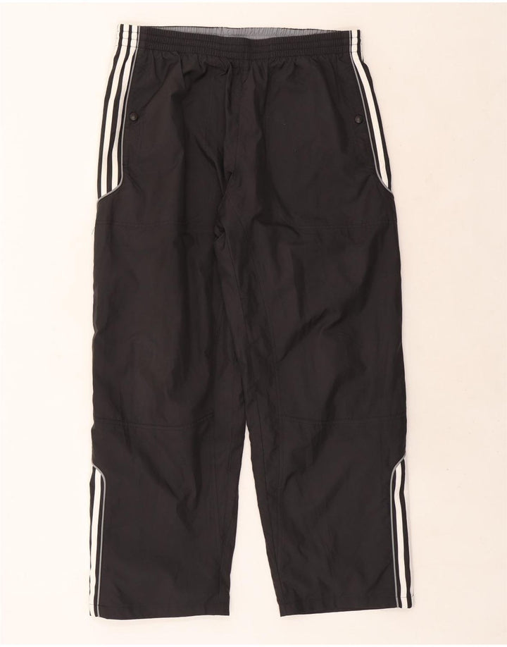 Ανδρική αθλητική φόρμα Adidas Παντελόνι μεγάλο μαύρο πολυεστέρα