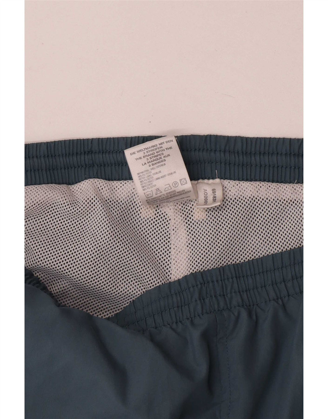 Γυναικεία αθλητική φόρμα Adidas Παντελόνι Joggers UK 12 Medium Blue Polyester