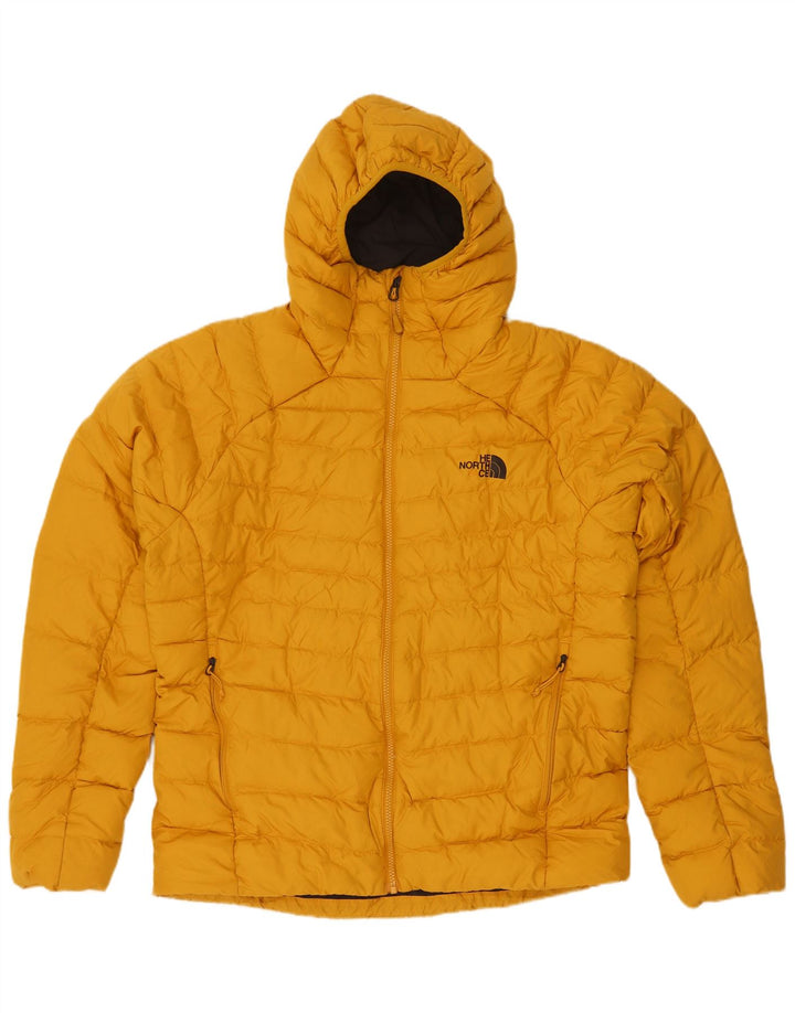 The North Face Ανδρικό μπουφάν με κουκούλα UK 40 μεγάλο κίτρινο πολυεστέρα