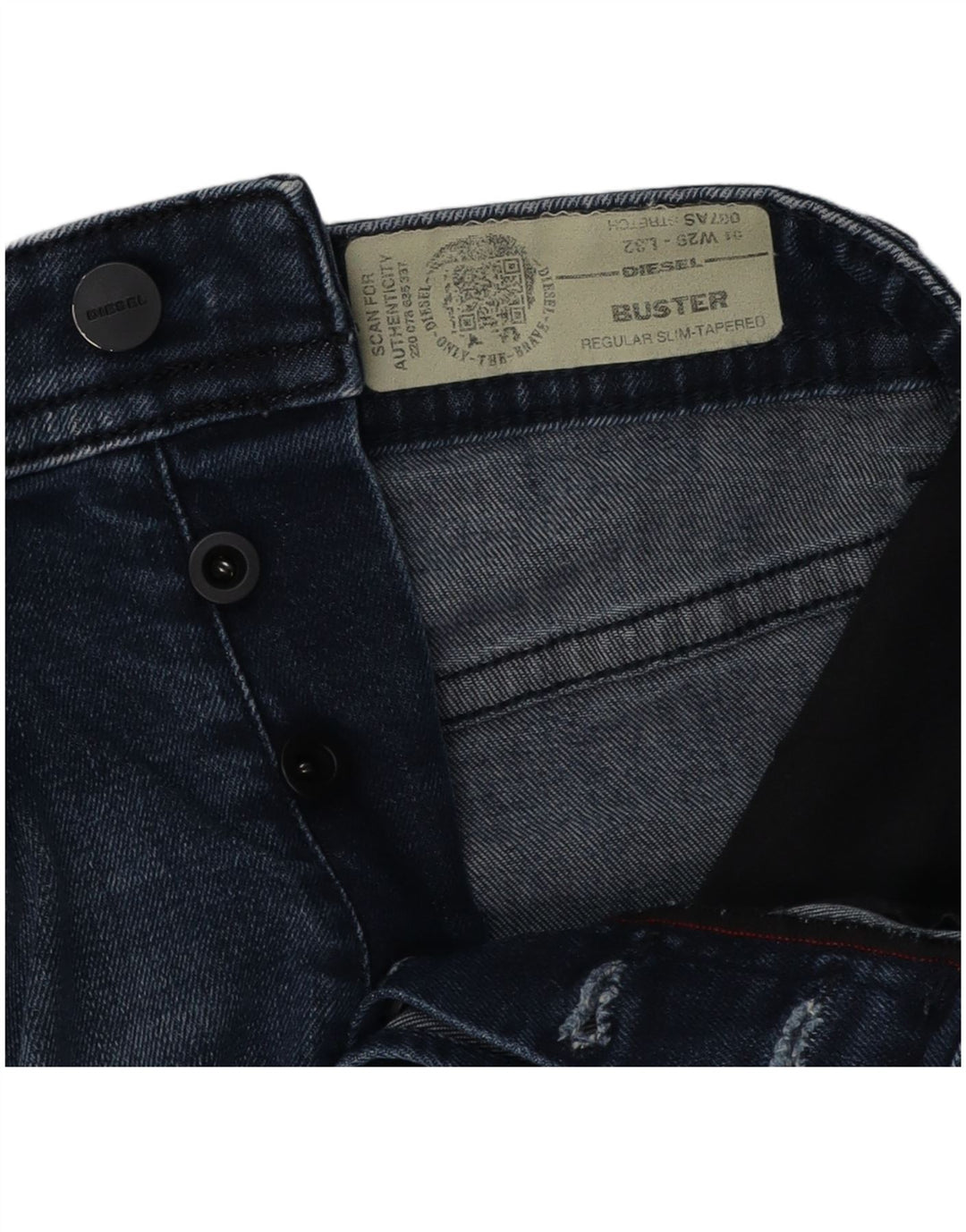 DIESEL Ανδρικό Buster Regular Slim Tapered Jeans W29 L32 Blue