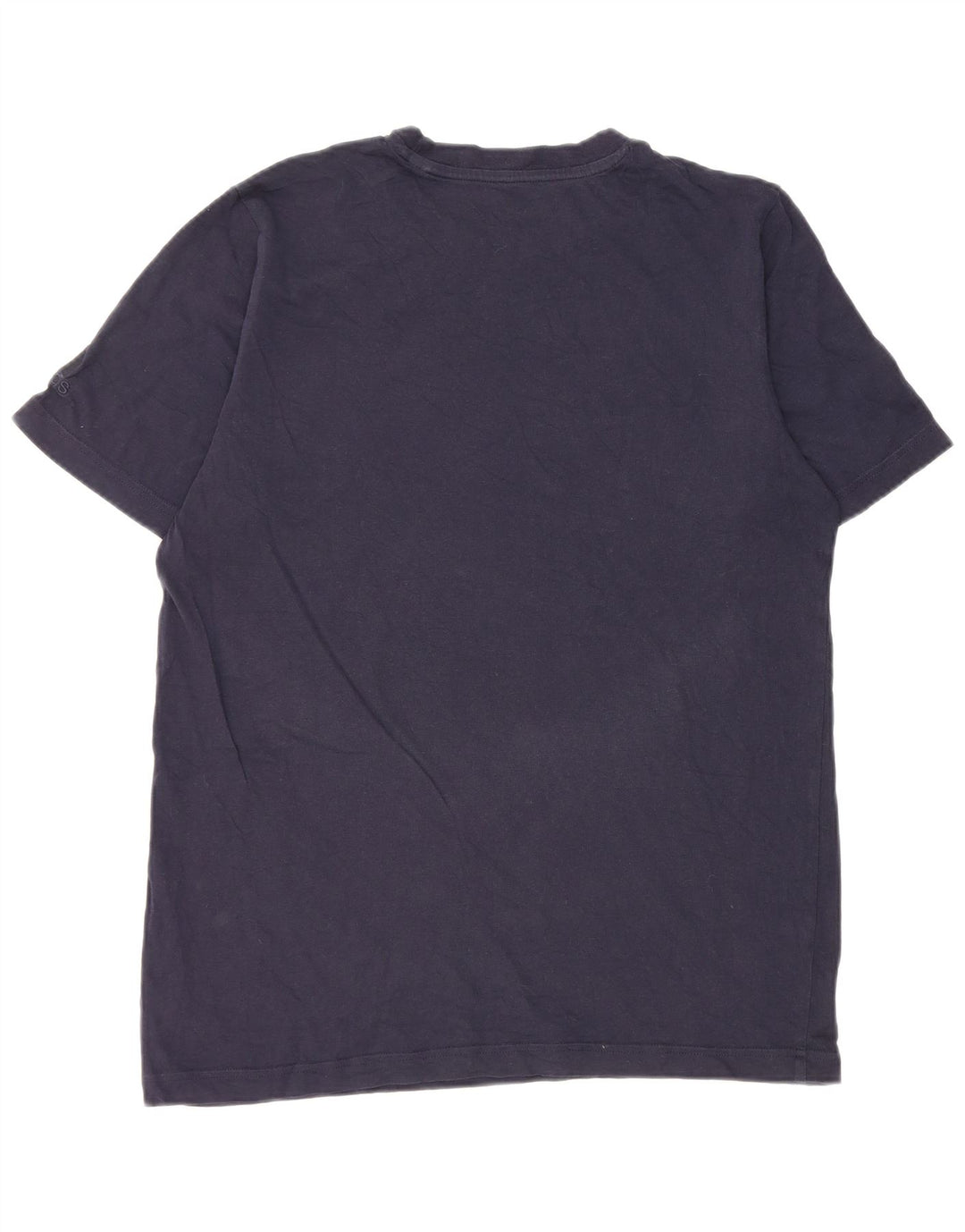Ανδρικό γραφικό T-Shirt Adidas Top από μεσαίο μπλε ναυτικό βαμβακερό