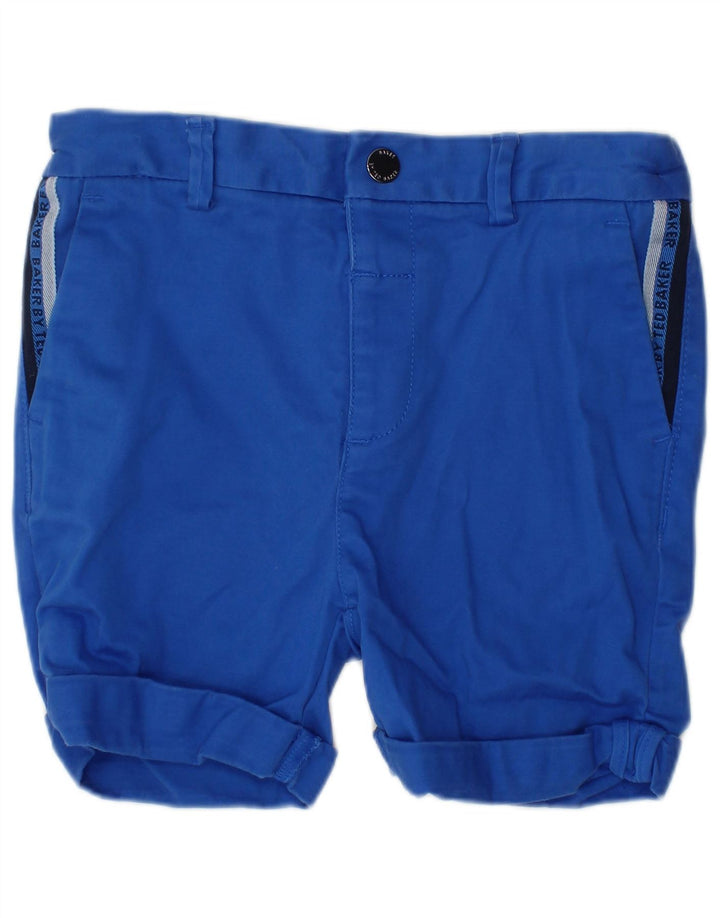 TED BAKER Boys Graphic Chino σορτς 2-3 ετών W22 Μπλε βαμβακερό