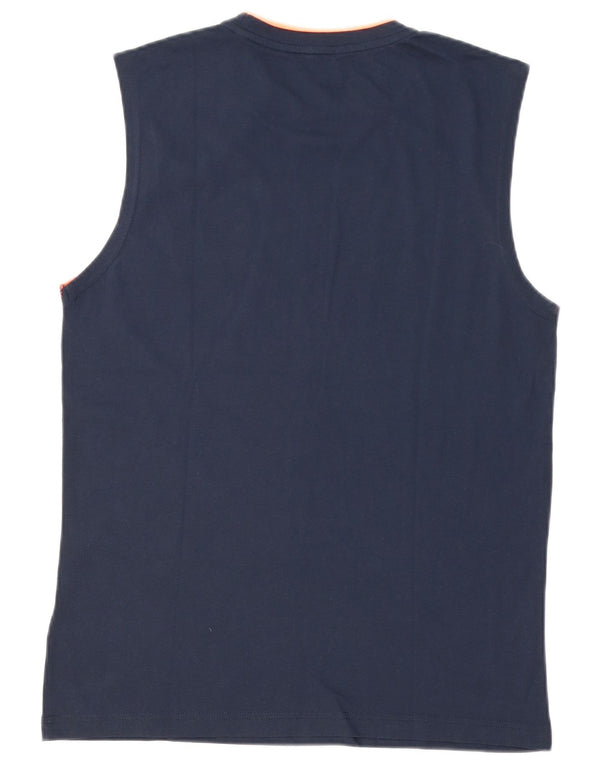 Ανδρικό γραφικό γιλέκο Lotto Top Large Navy Blue Sports