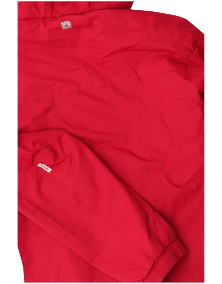 Mountain Warehouse Γυναικείο Αντιανεμικό Μπουφάν UK 18 XL Κόκκινο με κουκούλα