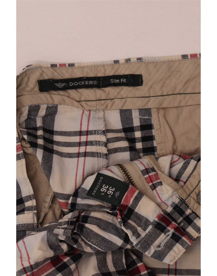 Ανδρικό Dockers Khakis Slim Fit casual σορτς W36 Μεγάλη πολύχρωμη επιταγή